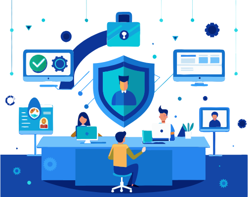  A cyber range setup with virtual networks and real-time threat analysis dashboards 